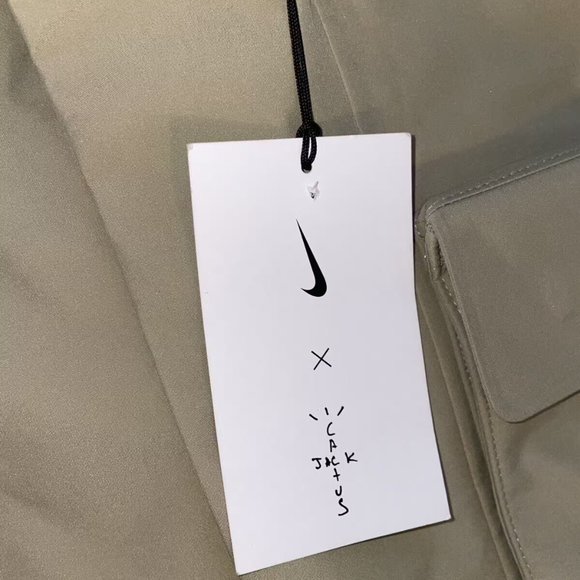 Travis Scott X NIKE Beige CACT.US CORP Edition Jacket - Picture 6 of 9
